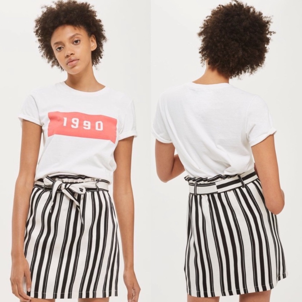Topshop Paperbag Skirt